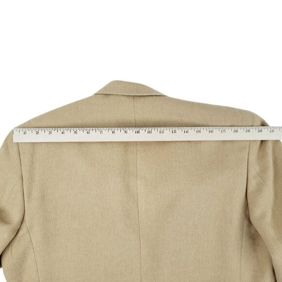 Jos A Bank Blazer Men's 42L Tan 100% Camel Hair Sports Coat Suit Jacket 2 Button - Picture 11 of 12